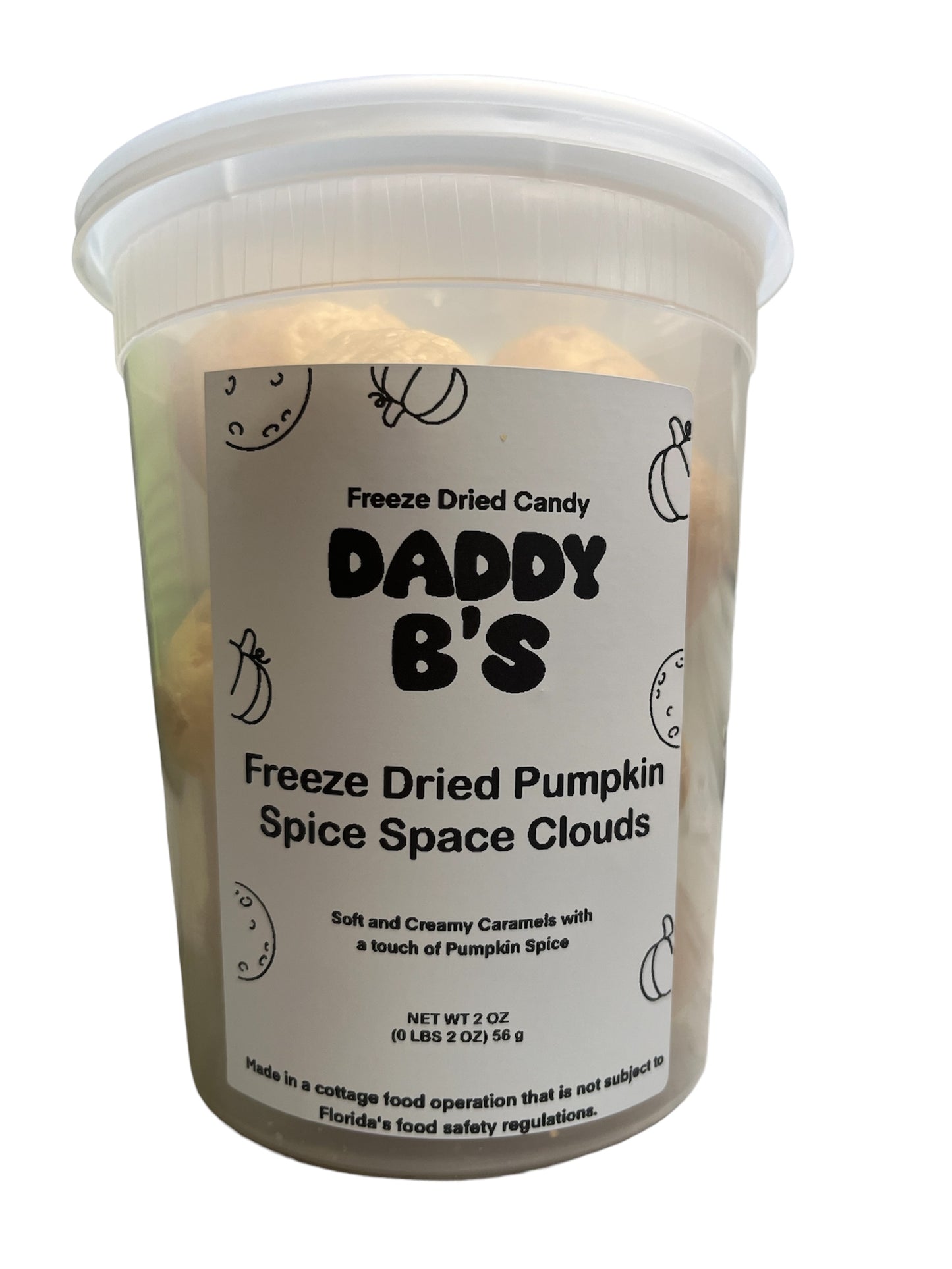 Daddy B’s Freeze Dried Pumpkin Spice Space Clouds