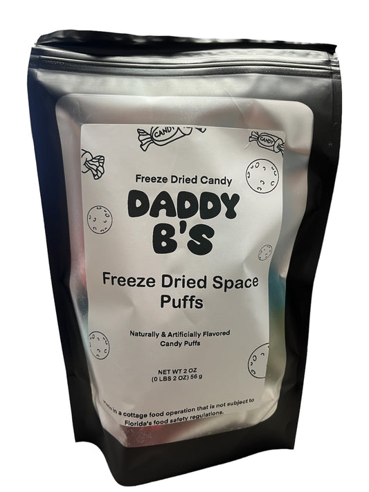 Daddy B’s Freeze Dried Space Puffs 🌖