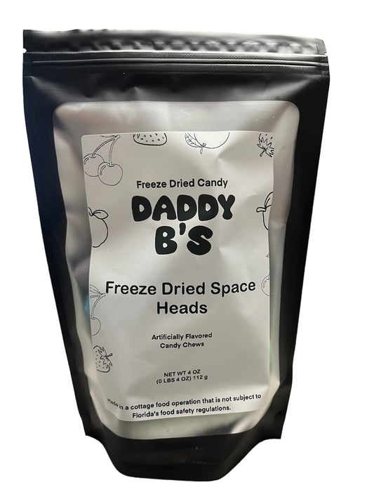 Daddy B’s Freeze Dried Space Heads 👽